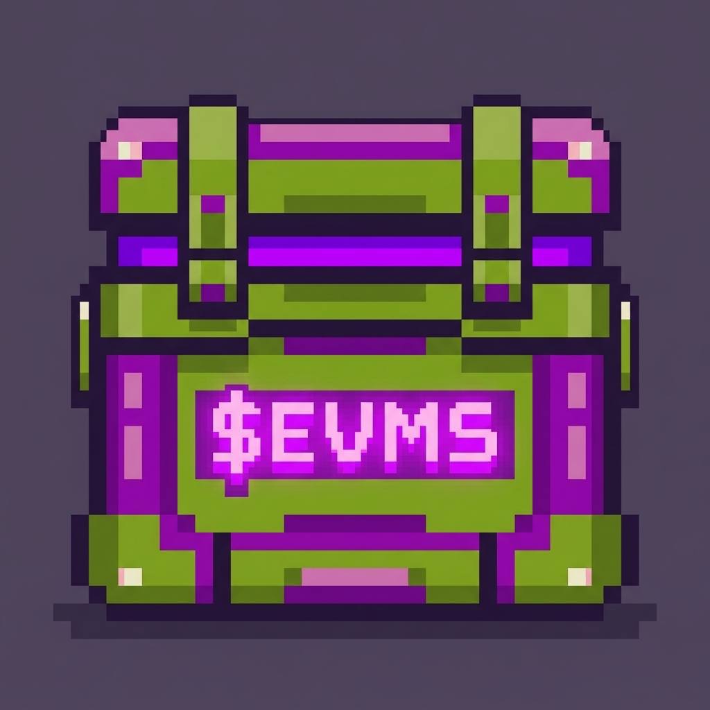 Purple and green EVMS chest